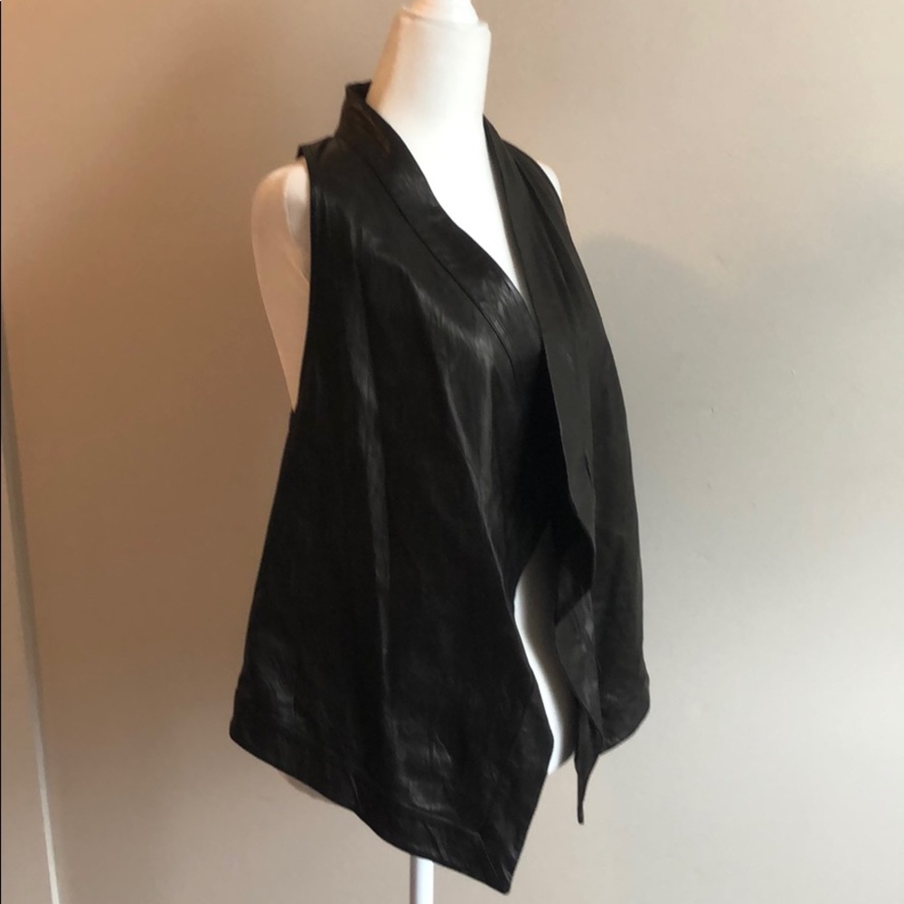Diane Von Furstenberg  100 % leather vest